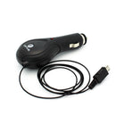 Car Charger, DC Socket MicroUSB Retractable - ACC18
