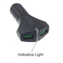 Car Charger, Power 2-Port USB 36W Fast - ACM49