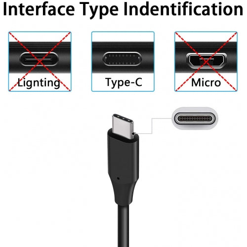 3ft PD USB-C Cable, Power Fast Charger Type-C - ACE36