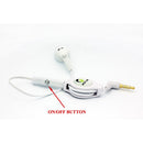 Retractable Mono Earphone, Headset 3.5mm w Mic Headphone - ACJ79