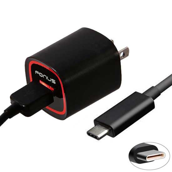 Home Charger, 6ft TYpe-C USB Cable Fast 18W - ACM94