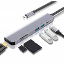 7-in-1 USB-C to 4K HDMI Adapter, Charger Port HDTV Adapter PD Port - ACS78