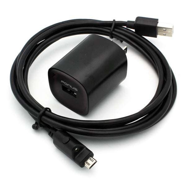 Home Charger, Micro USB 6ft Cable 2.4A - ACM44