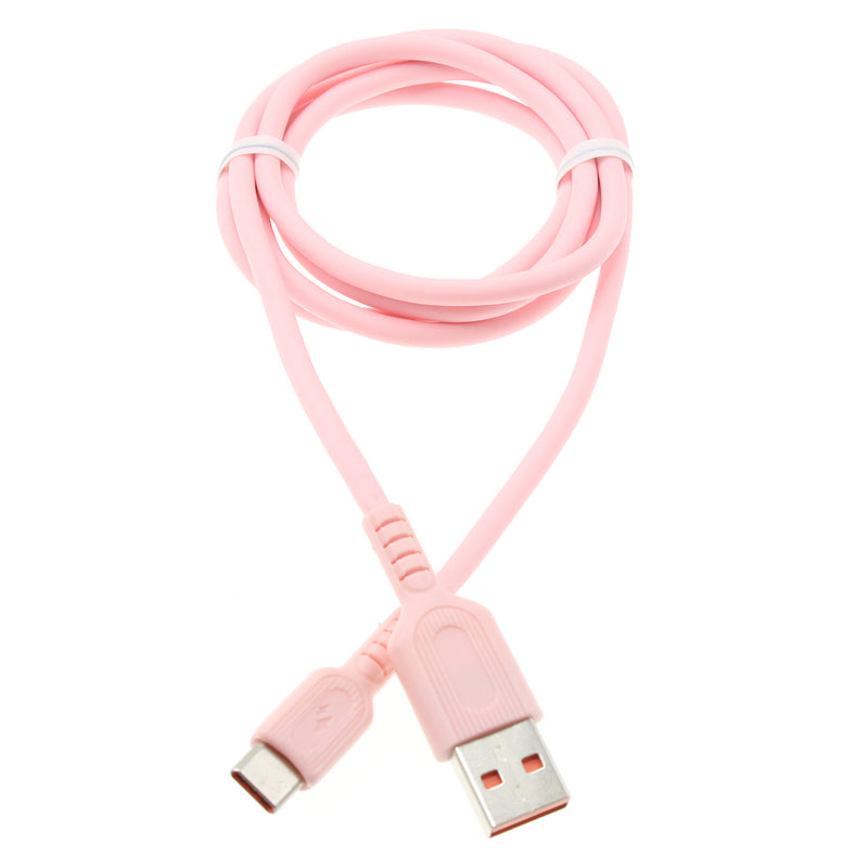 3ft USB-C Cable, Power Charger Cord Pink - ACG62