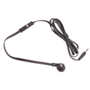 Mono Headset, 3.5mm Single Earbud Wired Earphone - ACJ88