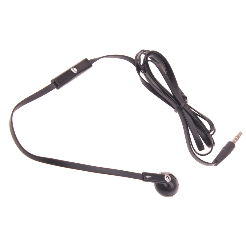 Mono Headset, 3.5mm Single Earbud Wired Earphone - ACJ88