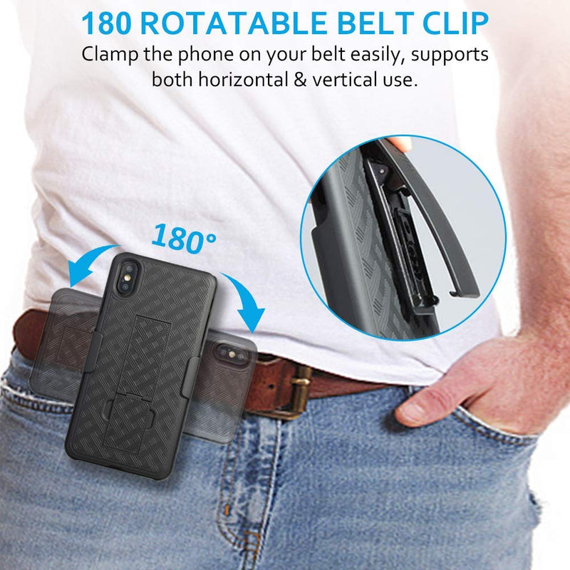 Case Belt Clip, Cover Swivel Holster - ACL37