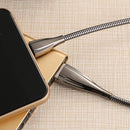 Metal USB Cable, Charger Cord MicroUSB 6ft - ACR90