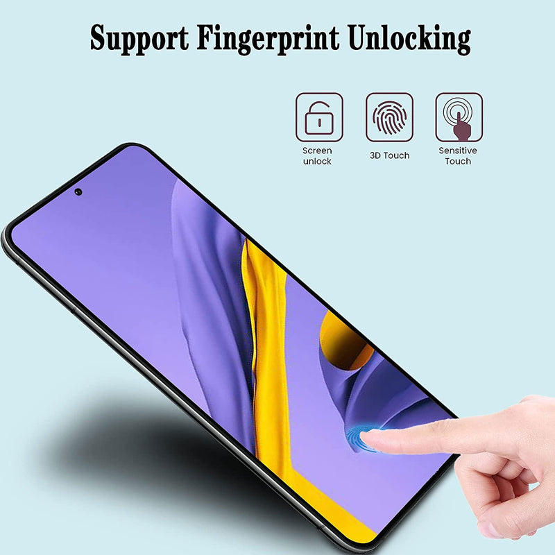 Screen Protector, (Fingerprint Unlock) Full Cover Tempered Glass - ACY96