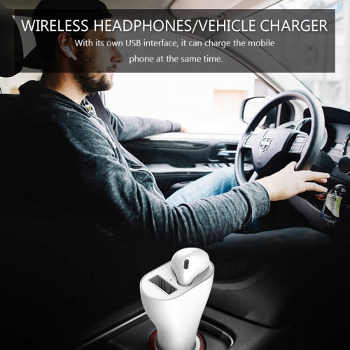 Wireless Earphone, Headphone Mono Headset Docking Car Charger - ACL89