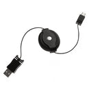 Home Charger, Cable USB Retractable - ACA50