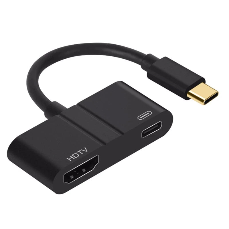 USB-C to 4K HDMI Adapter, TYPE-C TV Video Hub PD Port - ACF83