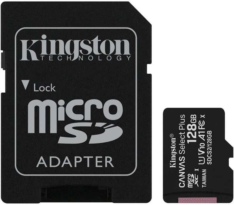 128GB Memory Card, MicroSD High Speed Kingston - ACV35