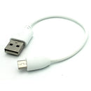 Short USB Cable, Cord Charger MicroUSB - ACC25