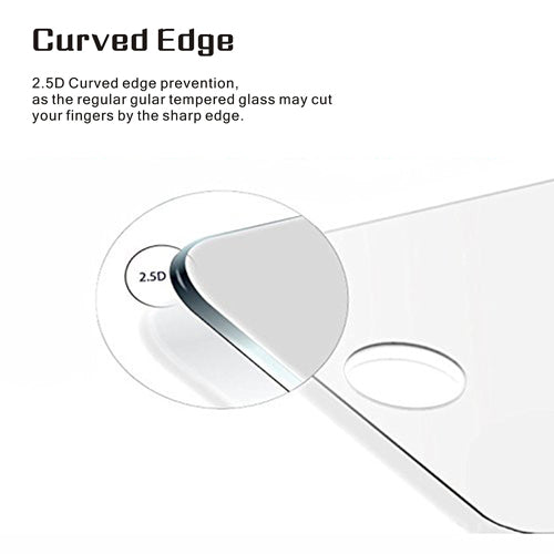 Screen Protector, 2.5D Round Edges HD Clear Tempered Glass - ACJ48