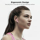 Bluetooth Earbuds, TWS True Wireless Stereo Earphone Headphones - Letscom T16 - Pink