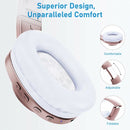 Bluetooth Headphones, Over Ear Wireless Earphones w Mic Foldable Headset - ACCM1