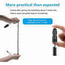 36W Fast Car Charger, Coiled Type-C Cable Power Adapter USB-C - ACJ27