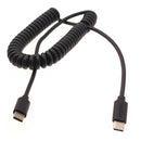 Coiled Cable, Charger Fast USB-C to TYPE-C - ACD26