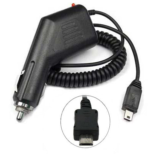 Car Charger, Cable Coiled Micro-USB - ACA52