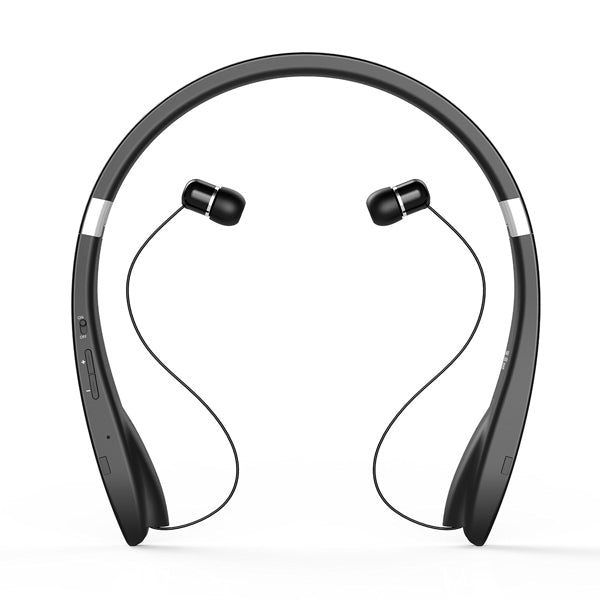 Wireless Headphones, Folding Retractable Hands-free Microphone Sports Earphones - ACM51
