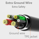 6ft USB-C Cable, Power Charger Cord Red - ACC15