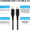 PD Type-C Cable, Fast Charger Cord 10ft Extra Long USB-C - ACK53