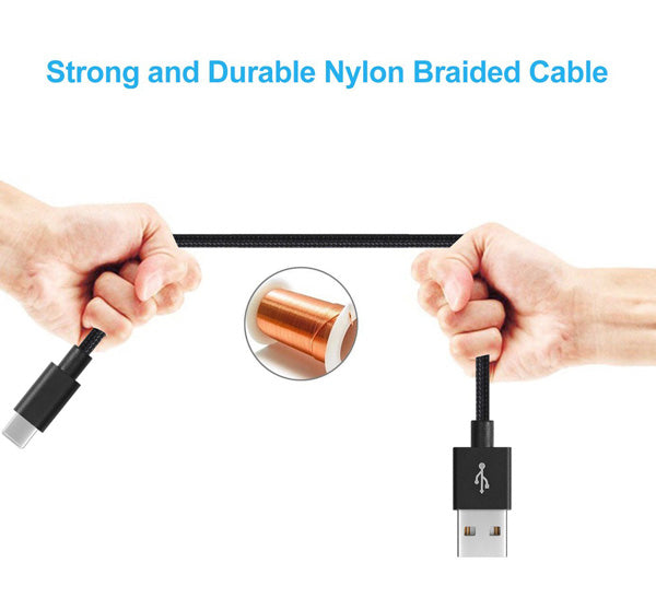6ft USB Cable, Power Charger Cord Type-C - ACD08