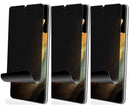 3 Pack Privacy Screen Protector, Fingerprint Works Anti-Peep TPU Film - AC3Z20