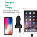 Quick Car Charger, Type-C PD 2-Port USB 36W - ACS40