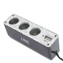 Car Charger Splitter, Power USB Port DC Socket - ACD83