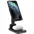 Dual 10W Wireless Charger, Stand Foldable Fast - ACJ96