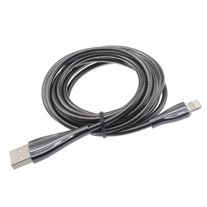 Metal USB Cable, Power Charger Cord 6ft - ACR87