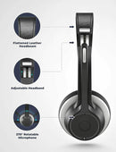 Wireless Over-Ear Headphones, Hands-free Headset With Boom Microphone - ACZ58