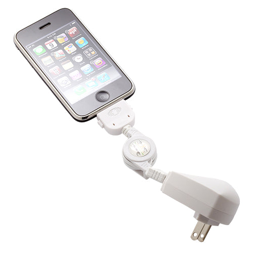 Car Home Charger, Power Retractable USB Cable - ACE64
