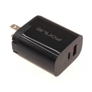 Fast Home Charger, Type-C Port 2-Port USB 36W - ACG48