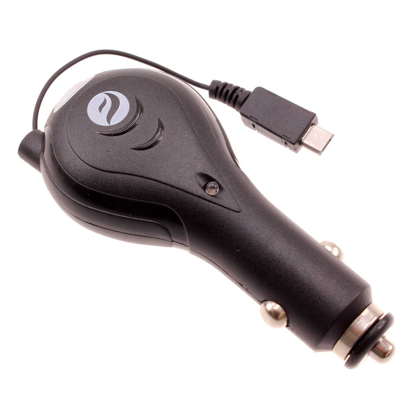 Car Charger, USB Port 3.1A Retractable - ACC01