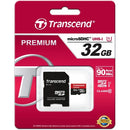 32GB Memory Card, MicroSD High Speed Transcend - ACV23