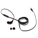 Mono Headset, 3.5mm Wired Earbud Earphone w Mic - ACF47