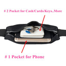 Running Waist Bag, Gym Workout Sports Belt Band - ACE49