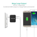 Quick Home Charger, 2-Port USB 6ft USB Cable 30W - ACR45