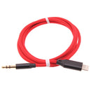 AUX Cable, Lightning to 3,5mm Audio Cord - Black