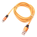 6ft USB Cable,  Charger Cord MicroUSB Orange  - ACE01 1381-1