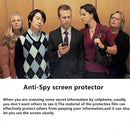 3 Pack Privacy Screen Protector , Anti-Spy Curved Tempered Glass - AC3R70