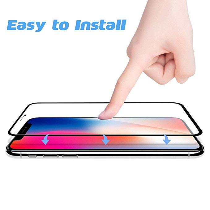 3 Pack Screen Protector, Curved Edge 5D Touch Tempered Glass - AC3R50