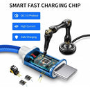Blue 4ft PD Cable, Cord Fast Charger USB-C to Type-C - ACE12