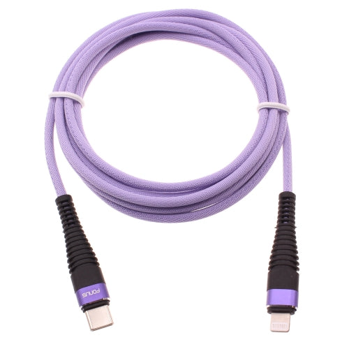 Purple 6ft PD Cable, Fast Charger Long Cord USB-C - ACA96