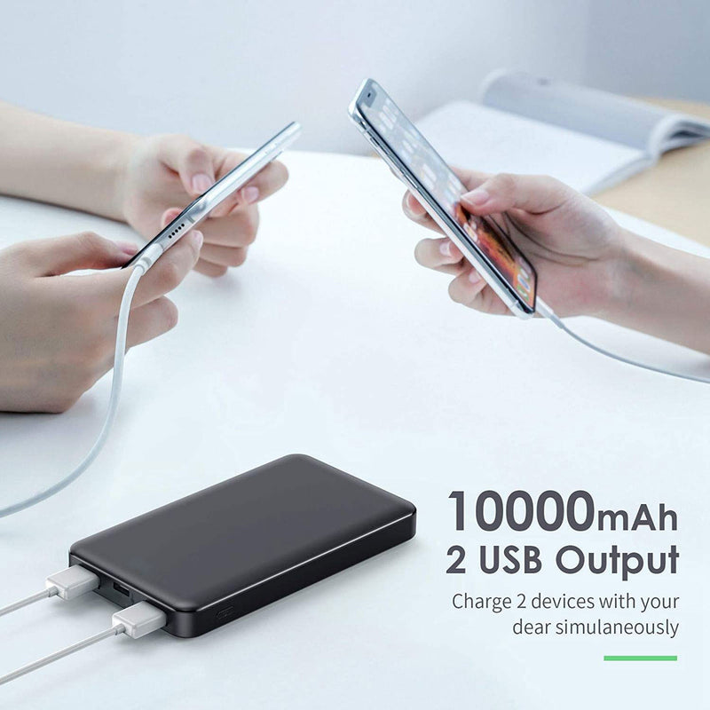 10000mAh Power Bank , Portable Charger Backup Battery LED Display - ACM11