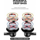 Wired Earphones, Handsfree Mic Headphones Hi-Fi Sound - ACJ22