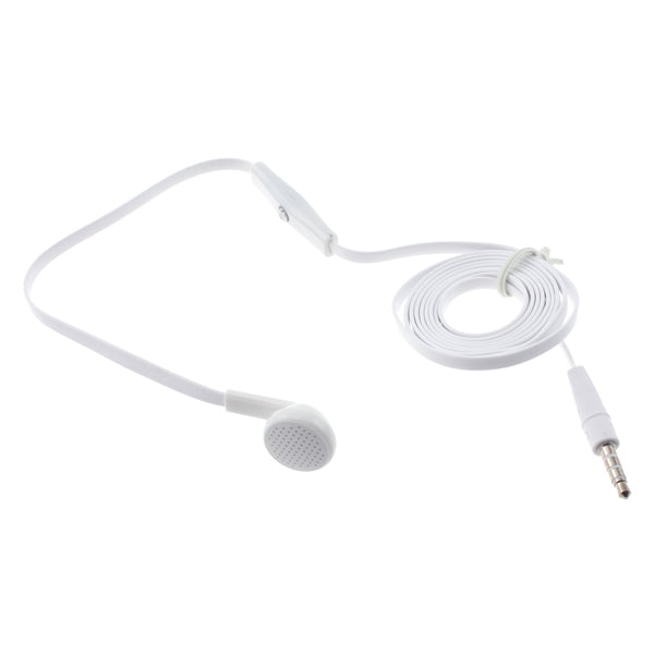 Mono Headset, 3.5mm Single Earbud Wired Earphone - ACJ87